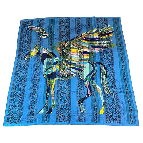 hermes pegasus scarf.